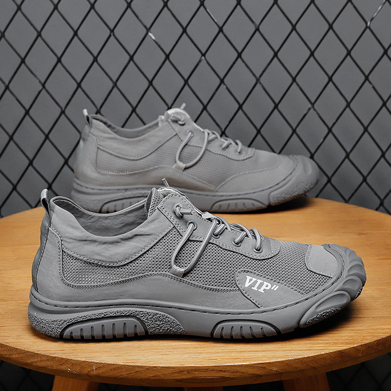 Thin casual net shoes for men