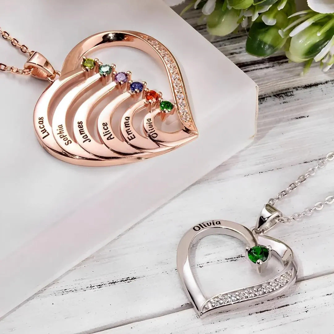 DIY Name Heart Pendant