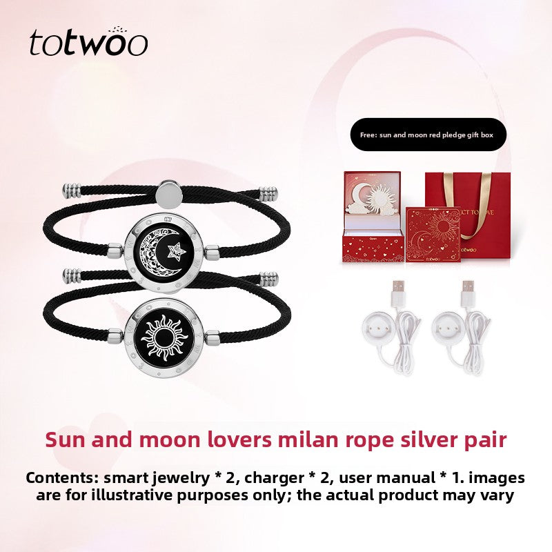 Smart Sensing Lovers' Bracelet