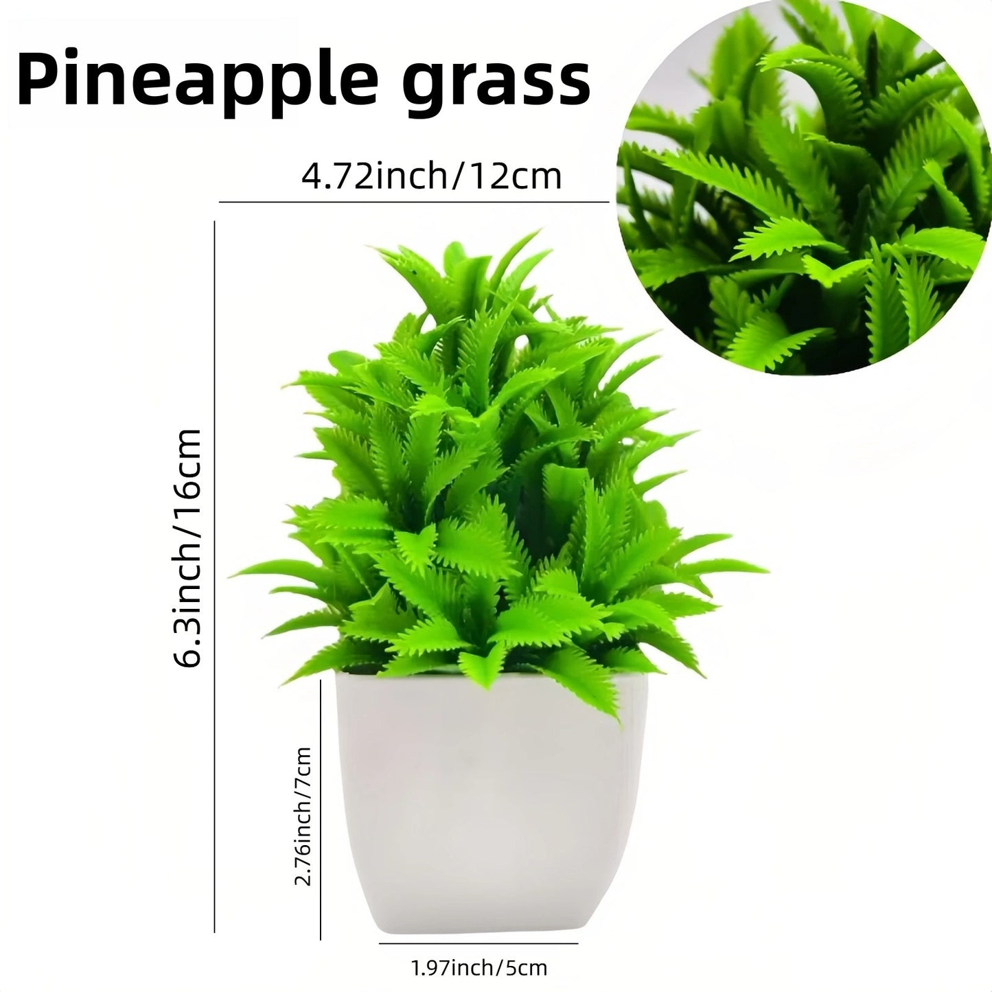 Simulation of small potted plants