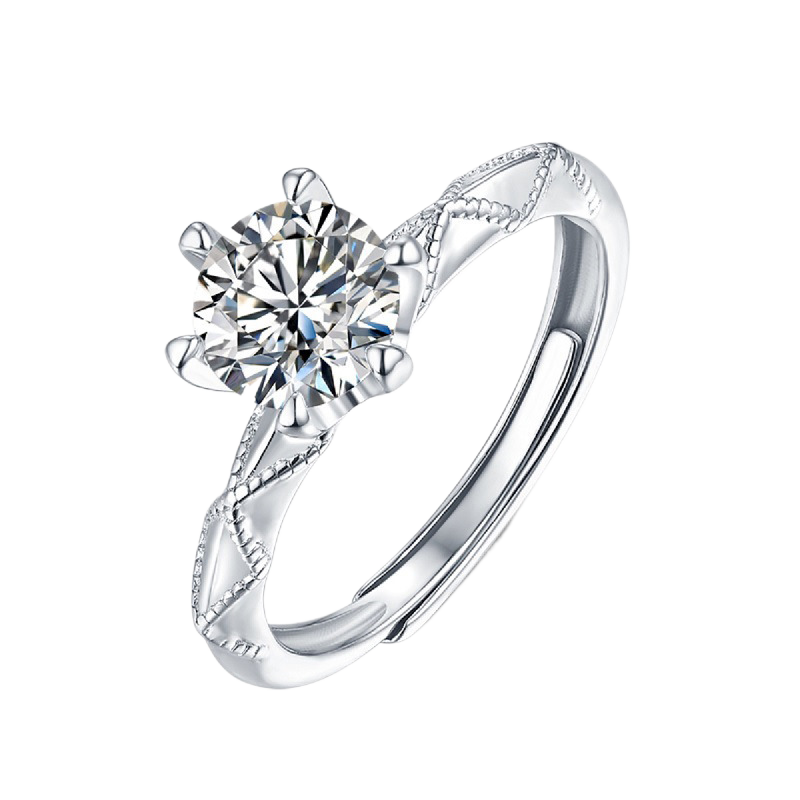 Six-Prong Ring for Women