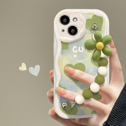 Silicone Love Chain Phone Case for iPhone Series
