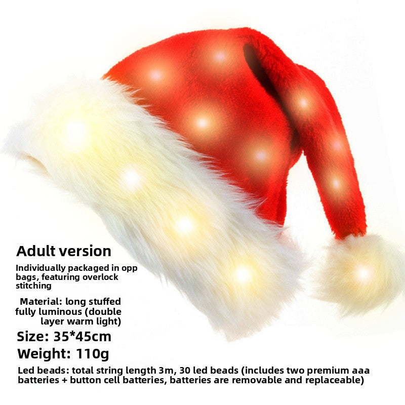 Christmas Short Plush Hat