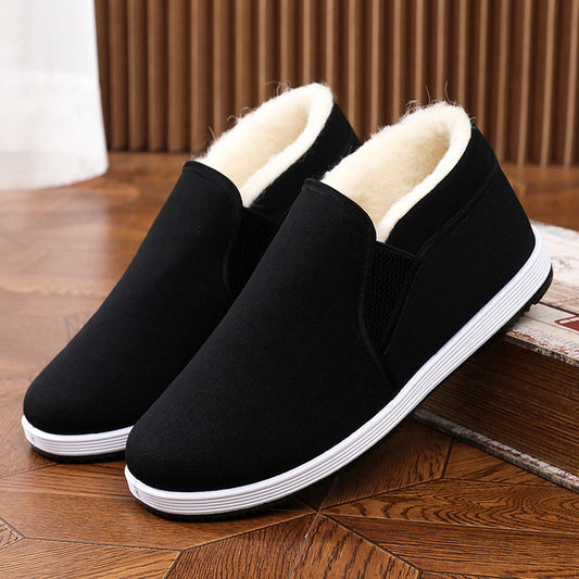Men's Winter High-Top Fleece Lined Shoes