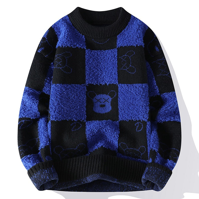 mens knit sweater