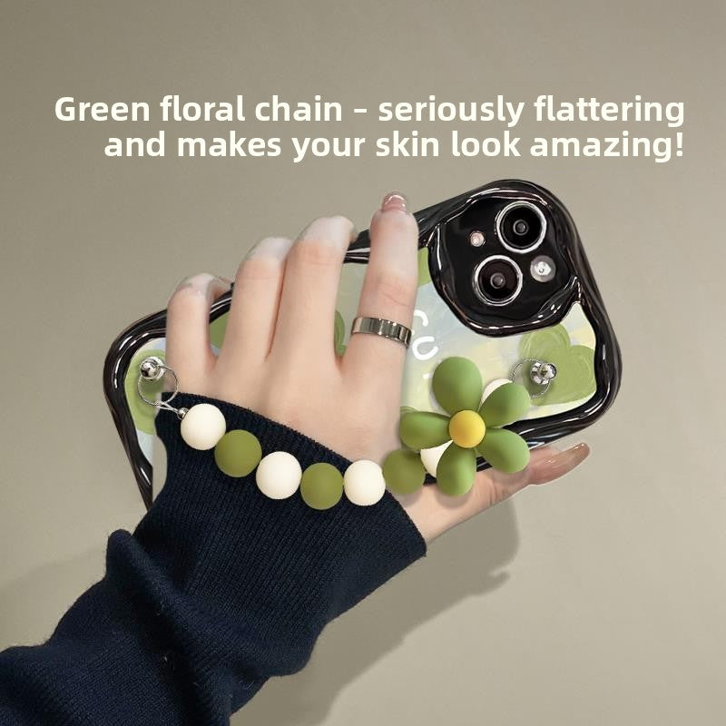 Silicone Love Chain Phone Case for iPhone Series