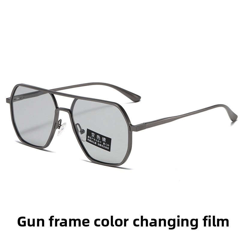 Day and night dual-purpose color-changing sunglasses