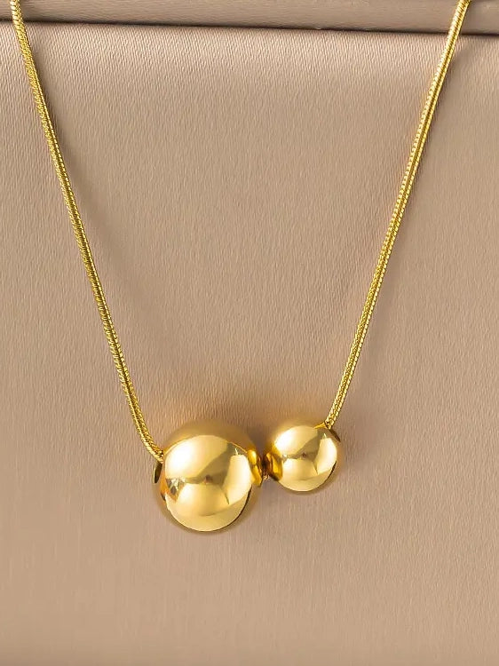 Fashion Titanium Steel Clavicle Necklace