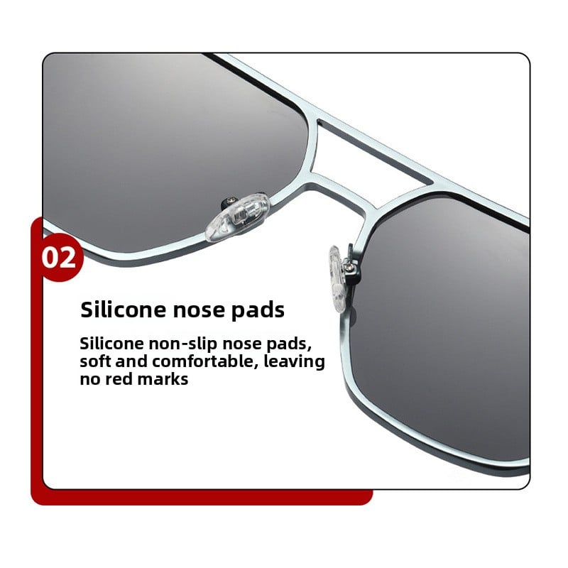 Day and night dual-purpose color-changing sunglasses