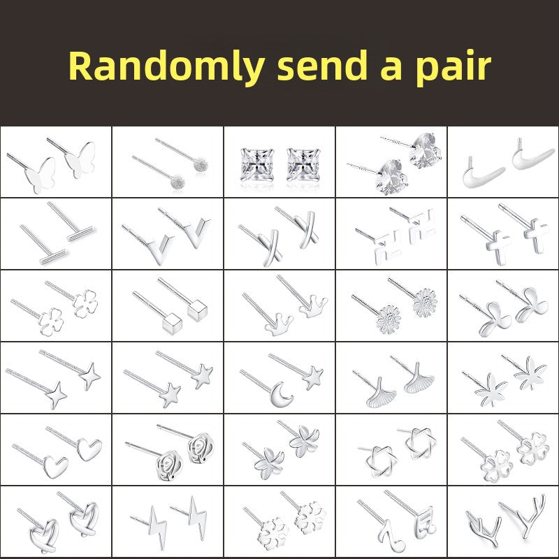 Sterling Silver Earrings for Women, Hypoallergenic Studs and Ear Sticks