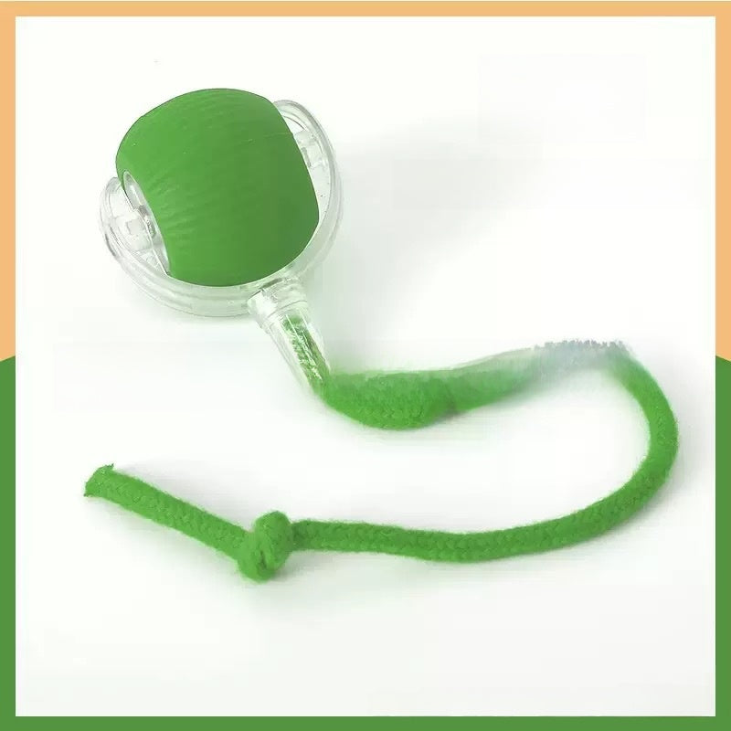 Automatic Self-Rolling Cat Toy Ball with Charging Cable
