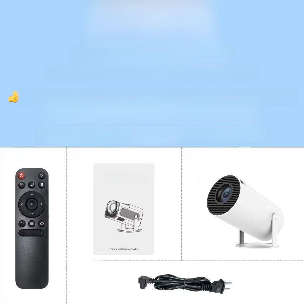Smart Mini Projector with WiFi and Bluetooth Support