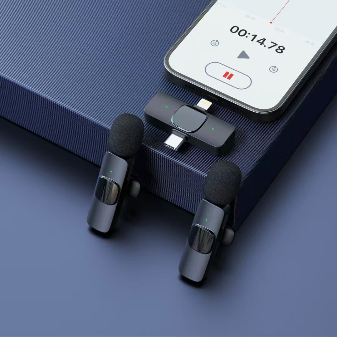 Wireless earpiece microphone