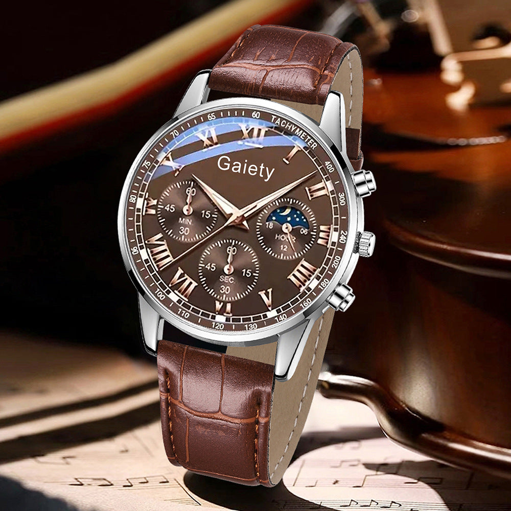 Fashion Quartz Watch for Men with Multiple Functions