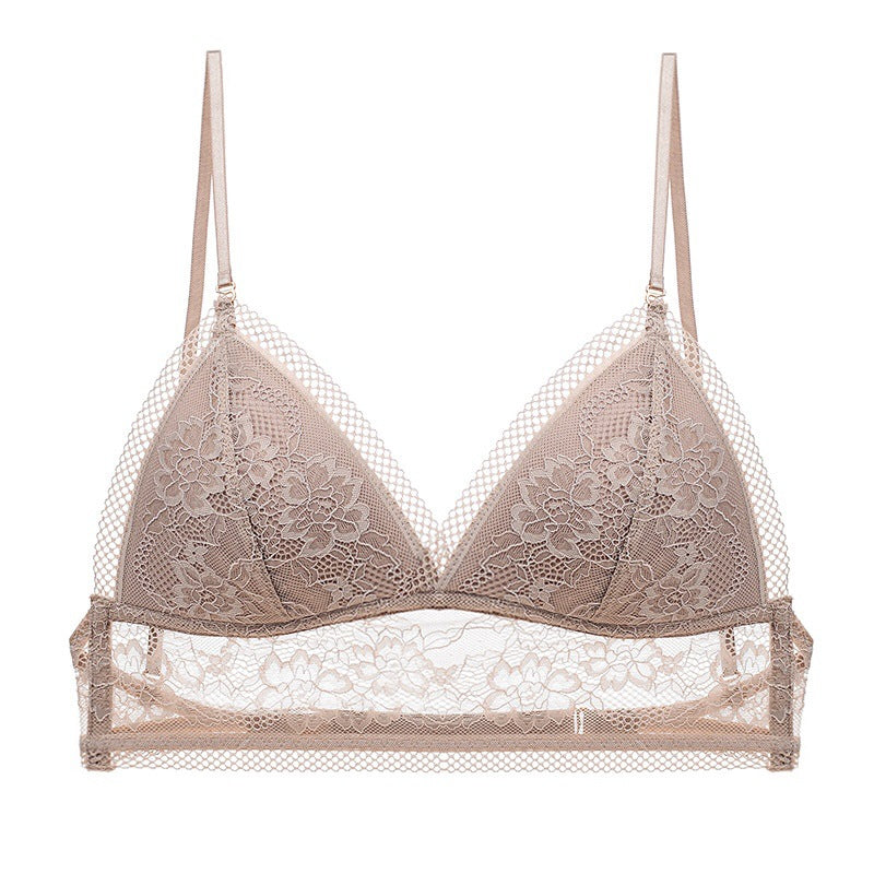 French Lace Triangle Cup Bra