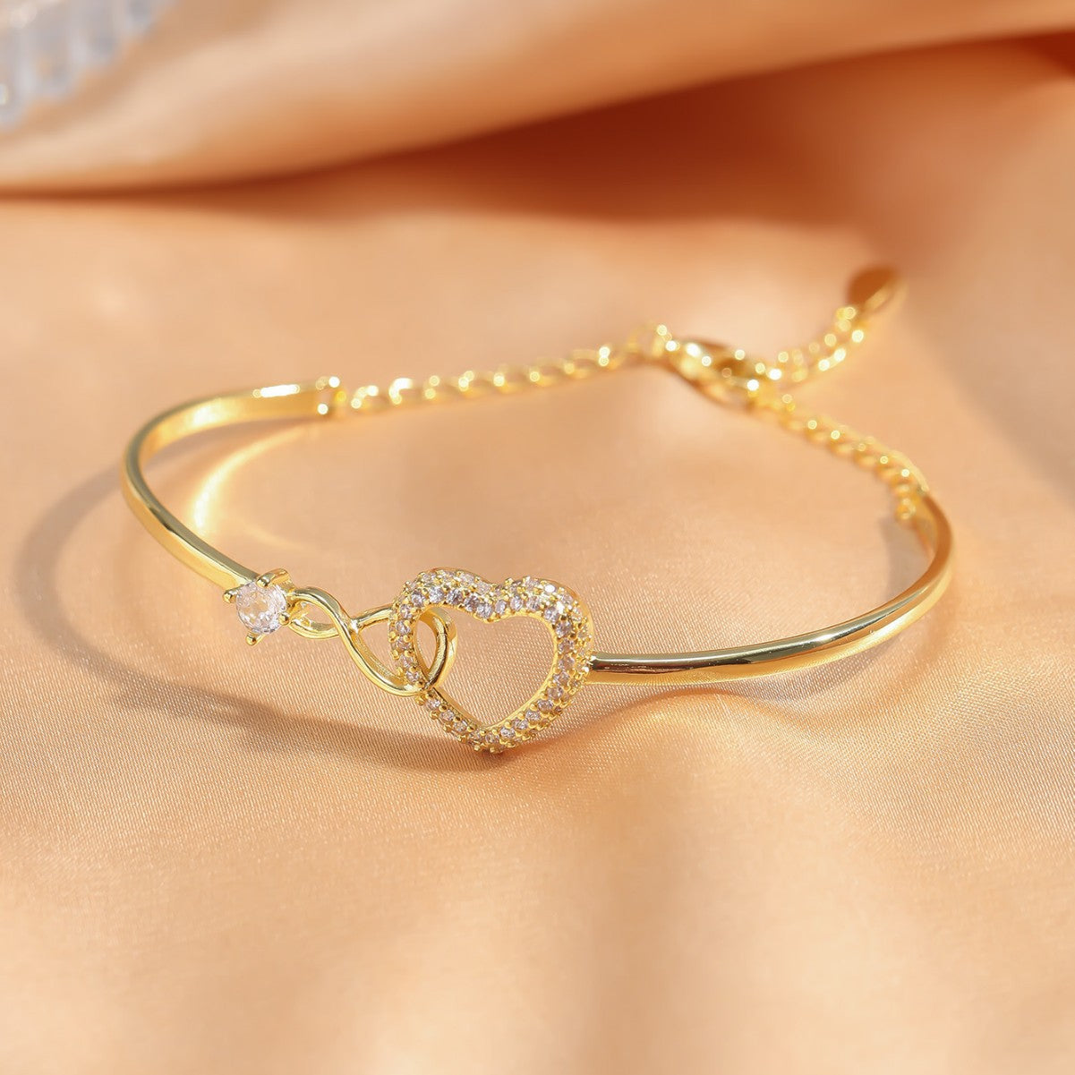 heart-shaped bracelet