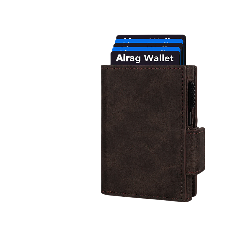 Magnetic ID Card Holder Wallet