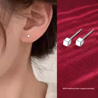 Sterling Silver Earrings for Women, Hypoallergenic Studs and Ear Sticks